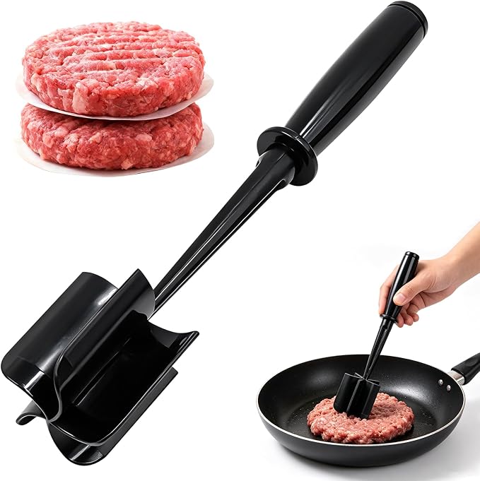 4-teiliges Fleischwolf-set Aus Nylon, Mit 5 Klingen, Hitzebeständig, Geeignet Für Rindfleisch, Schweinefleisch, Hühnerfleisch Usw., Küchengerät, Schwarz.