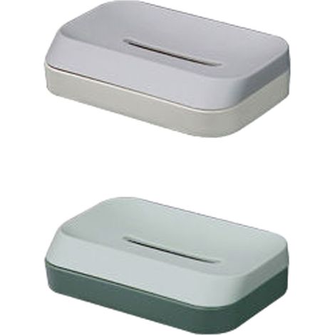 Wandmontierte Seifenschale Für Die Dusche, 2er-set, Seifenbox Für Dusche, Badezimmer, Badewanne, Küchenspüle, Hält Seifen Trocken, Kein Bohren Erforderlich, Klebstoff Im Lieferumfang Enthalten (stil: