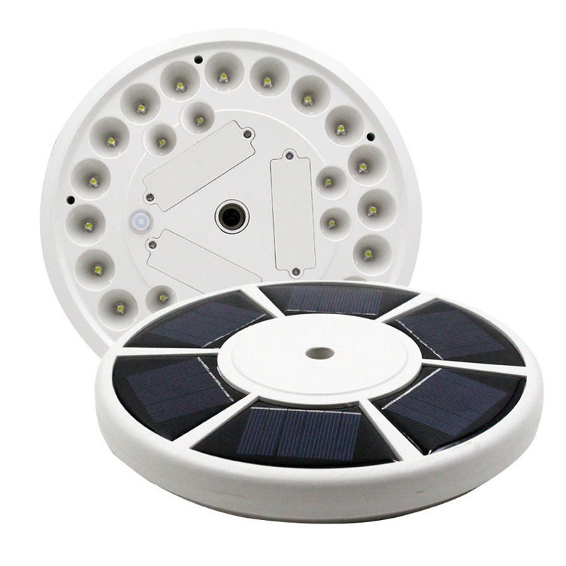 Solar-mastleuchten, Led-solar-mastleuchten, Wasserdichte Außenbeleuchtung, Geeignet Für Masten, Höfe, Gärten, Zelte Und Campingplätze.