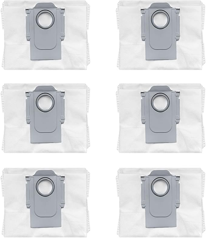 6er-packung Ersatzstaubbeutel, Kompatibel Mit Den Saugrobotern Roborock S8, S8+, S8 Pro Ultra, G10, G20 Pro, T8, Q7 Max+ Und Q5.