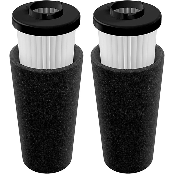 Zweierpackung Staubsaugerfilter Für Das Modell Dirt Devil F112, Hepa-filter Mit Schaumstoffhüllen, Ersatzfilterzubehör Für Staubsauger.