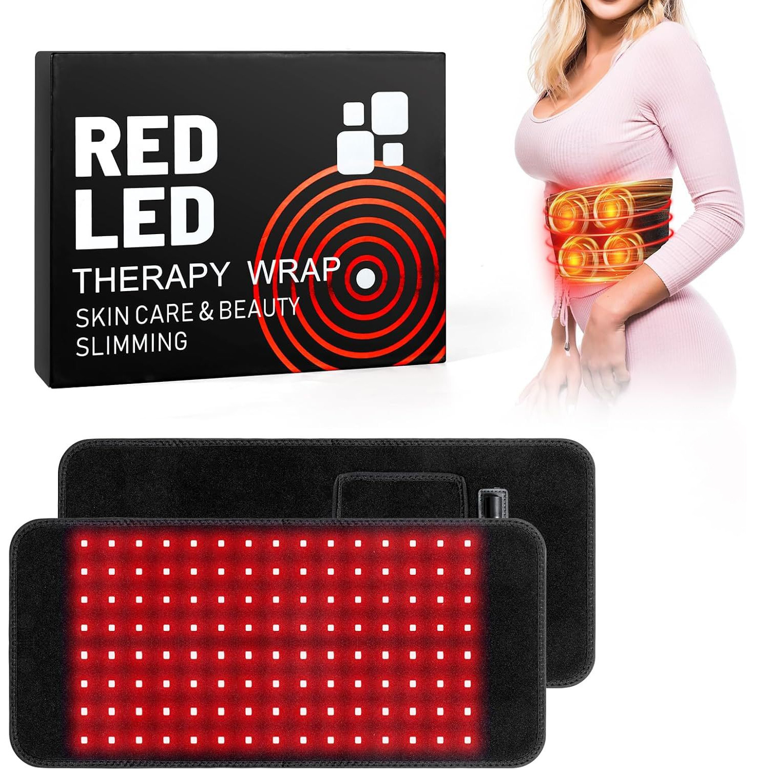 120 Led Infrarot-rotlichttherapie-taillengürtel