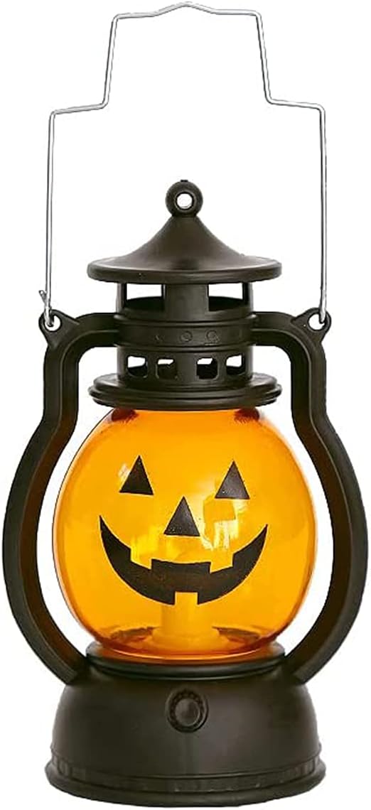 10 Blinkende Led-kürbislichter, Batteriebetriebene, Flammenlose Kürbis-teekerze, Perfekt Für Halloween Und Thanksgiving (a)