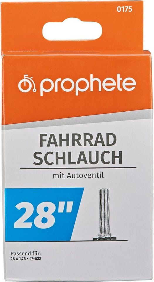 Prophete Fahrradschlauch 28 Zoll Autoventil