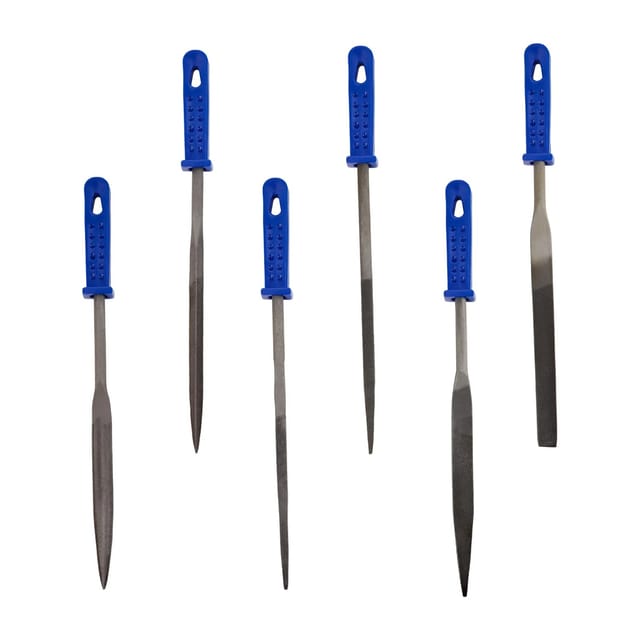 LUX-TOOLS Schlüsselfeilen Set 6-teilig 100 mm