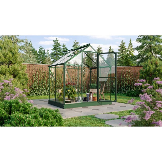 Vitavia Gewächshaus Triton 2500 Smaragd 2,5 m² inkl. Fundament