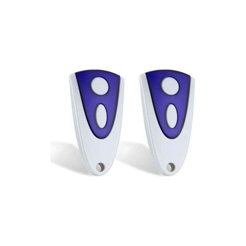 Andyou – 2er-pack Novoferm Novotron 502 Max43-2 Fernbedienungen – 433,92 Mhz Frequenz – 2 Tasten – Kompatibel Mit Novoferm Sendern