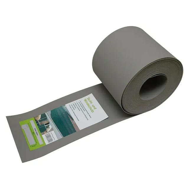 Sicht- und Windschutz PVC 25 m Grün