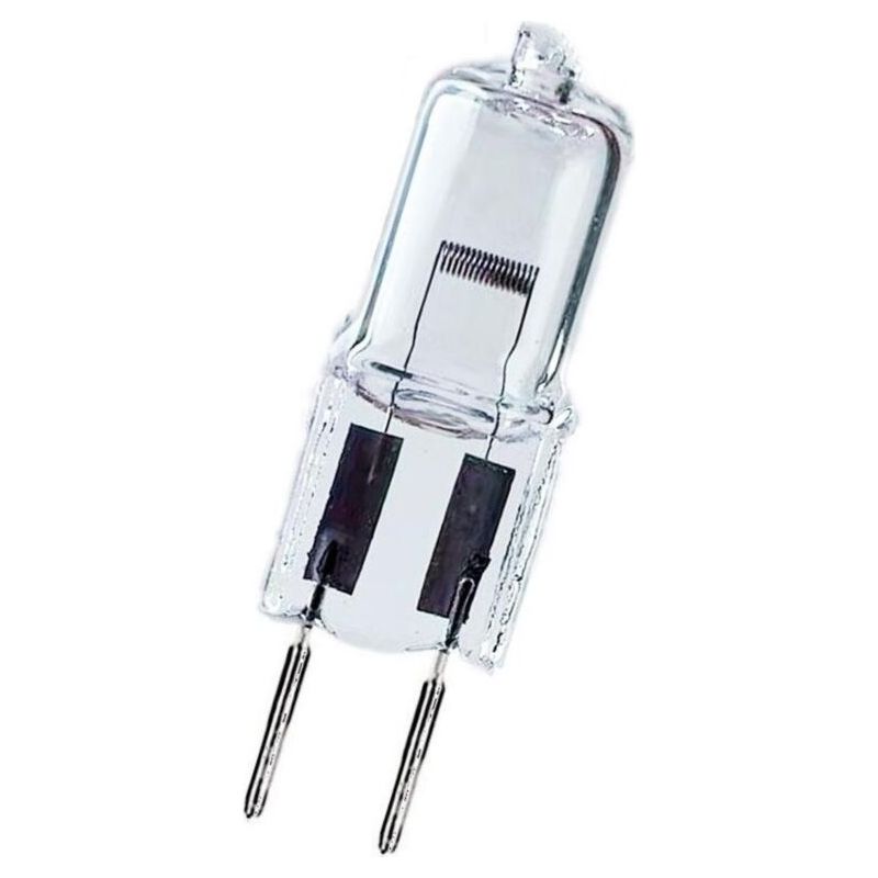 Gy6.35 24-volt-halogenlampe, Klar, T4, Dimmbar, G6.35 Halogenlampen, 24 V, 100 W, 1 Stück [energieklasse G]