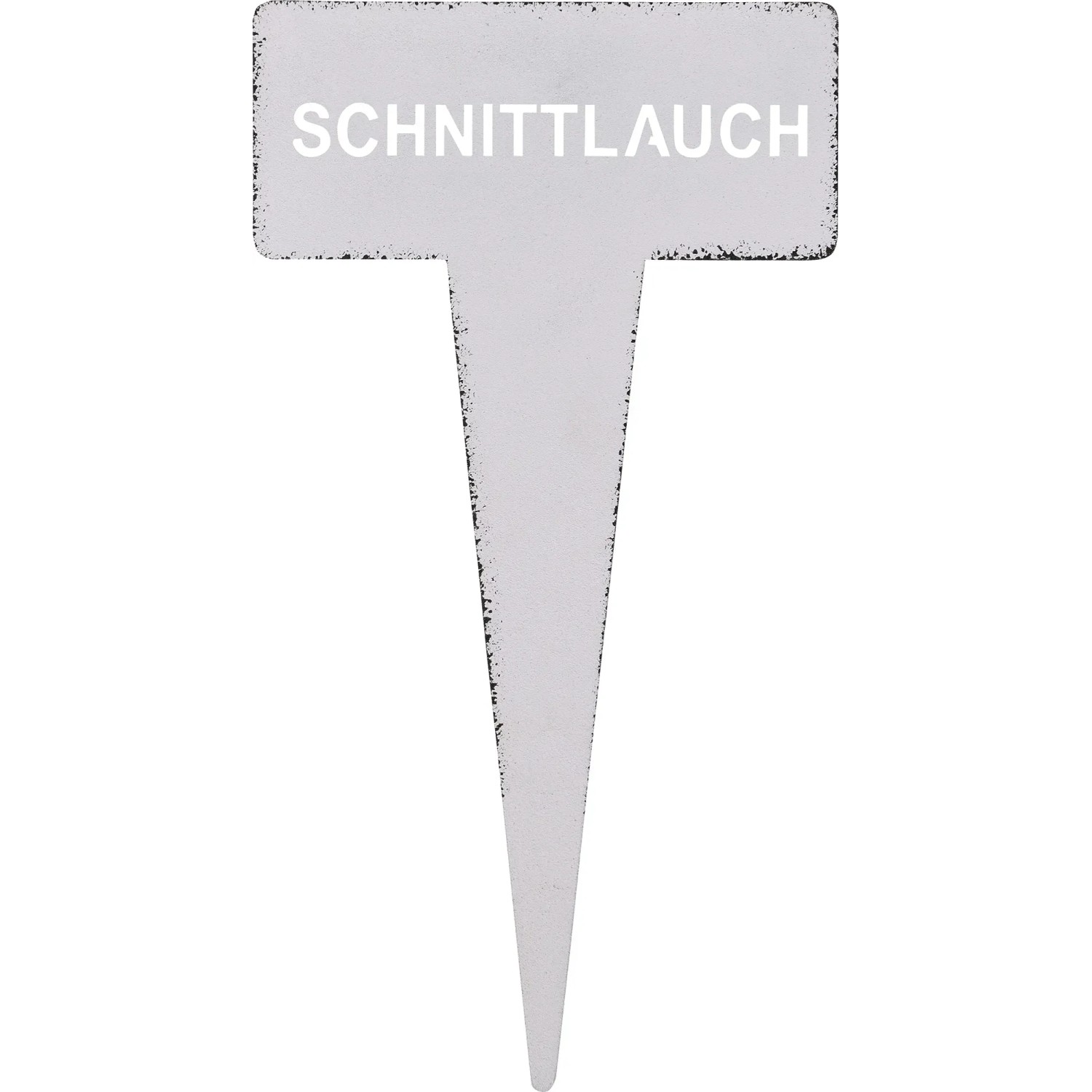 Kräuterstecker Schnittlauch 15 cm Weiß