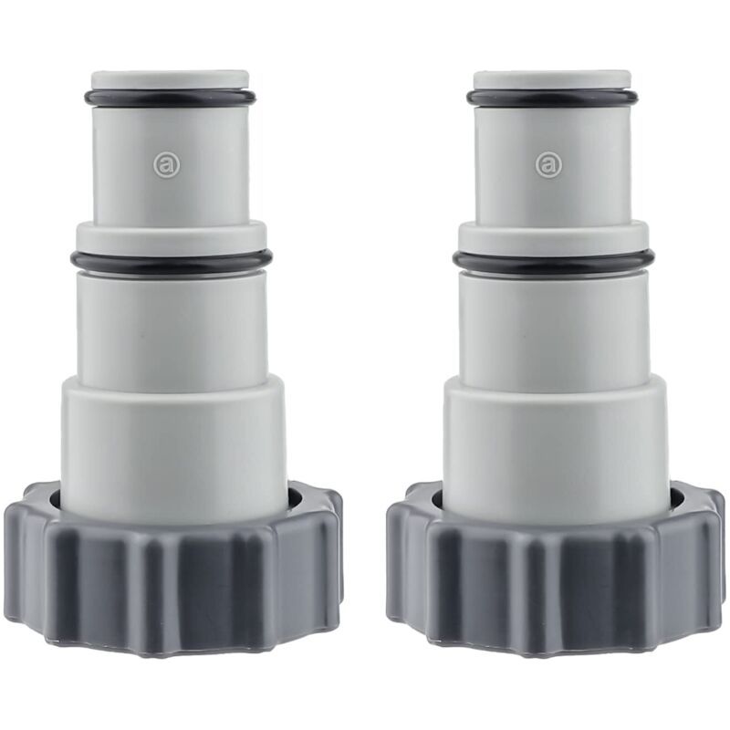 2-teiliger Poolschlauchadapter, Außengewinde-poolanschlüsse Für Die Poolablaufpumpe. Für 1,5"- Und 1,25"-schläuche – Serie A