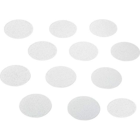 Rutschfeste Aufkleber Für Dusche Und Badewanne – Transparente Antirutschpads – 12 Selbstklebende Badewannenaufkleber – Rund, 10 Cm Durchmesser