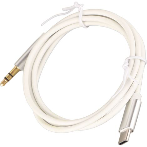 Usb-c Auf 3,5-mm-aux-audiokabel: Stabiler Usb-c Auf 3,5-mm-stereo-kopfhöreradapter Für Auto Und Zuhause.