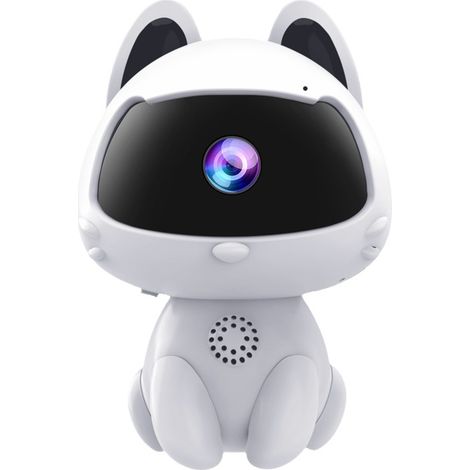 K9 Hd Drahtlose Überwachungskamera Mit Nachtsicht, Fernbedienung, Niedlicher Katze, Für Den Innenbereich, Smart Home, Babyüberwachung, Wlan