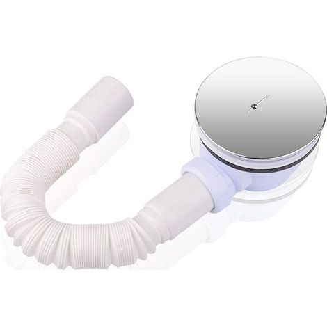 Duschablauf Mit Siphon Für Duschwanne Mit 90 Mm Abflussöffnung, Flexibler Schlauch