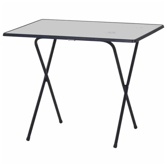 MFG Campingtisch Scherentisch Blau 80 cm x 60 cm x 64 cm