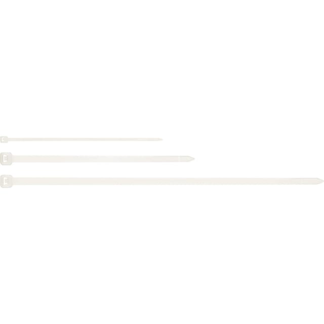 Kabelbinder Set 75 Stück weiß