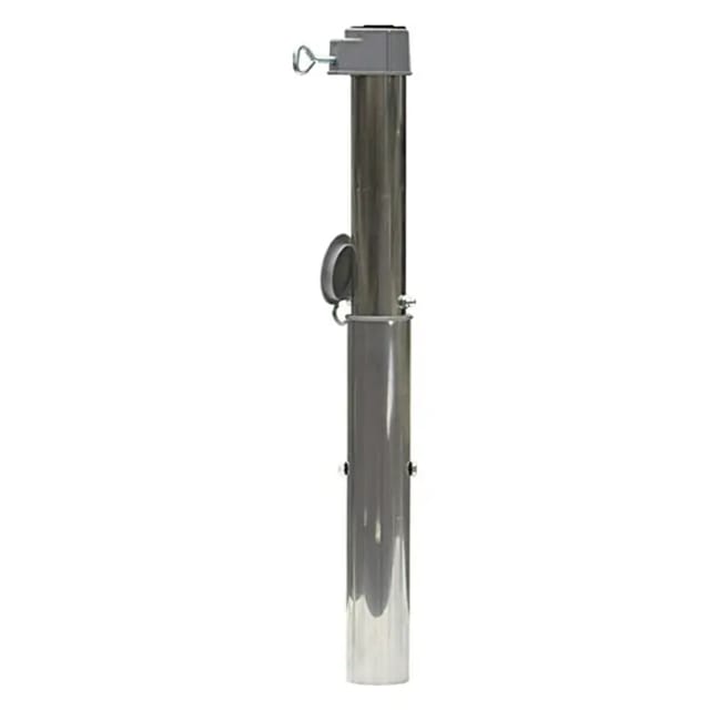 Bodenhülse Delschen Ersatzteile Silber L 53 cm