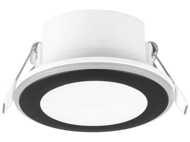 Trio LED-Einbauspot Aura 5W 450,m Schwarz matt