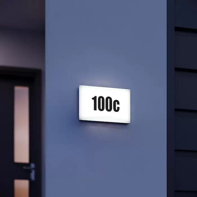 Steinel LED-Außenwand-Hausnummernleuchte L 1 N