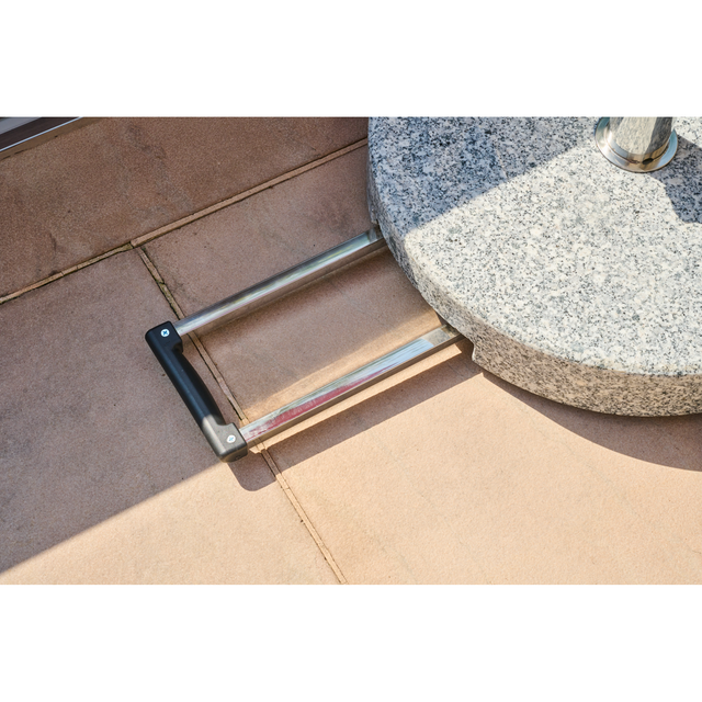 Siena Garden Schirmständer Granit Grau 40 kg