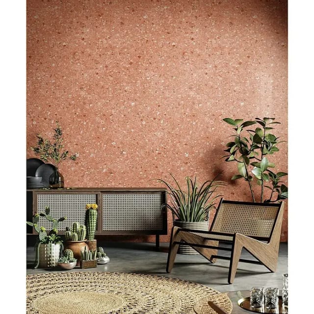 Grosfillex Wandpaneele Element 3D Optik New Terrazzo Rose 260 cm x 37,5 cm