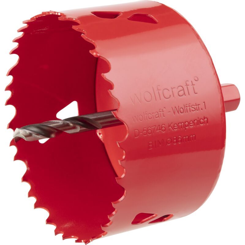 Bim Mehrstoff-lochsäge – Durchmesser 86 Mm – Schnitttiefe 40 Mm. Zentrierbohrer – Art.-nr. 5486000
