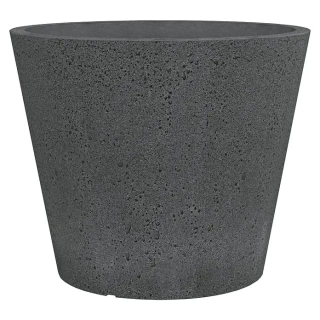 Scheurich Pflanzgefäß C-Cone Ø 28,5 cm Stony Black