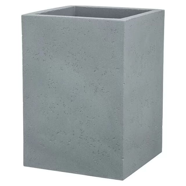 Scheurich Pflanzgefäß C-Cube 38 cm x 38 cm Stony Grey