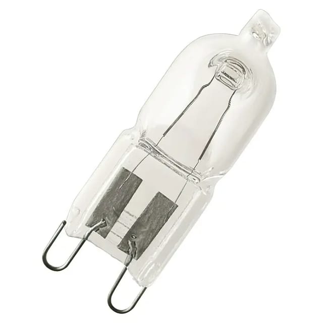 Osram Niedervolt-Halogenlampe G9 50 W 740,m 2er Set 4,3 x 1,4 cm (H x Ø)