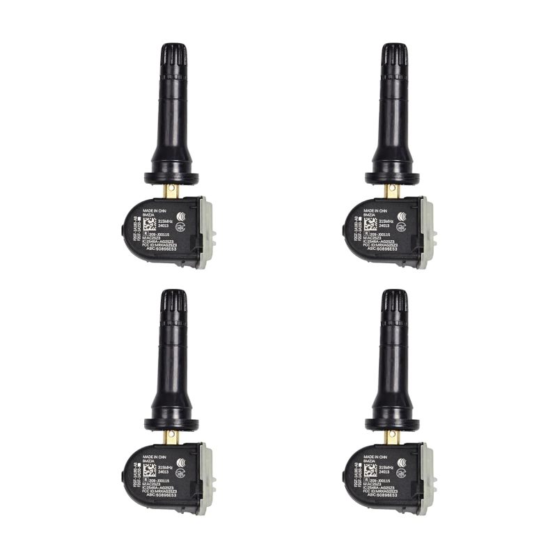 Satz Mit 4 315-mhz-tpms-luftdrucksensoren, Kompatibel Mit Ford F-150 (2015–2017) Und Ford Edge (2015.8–2021). Ersetzt Durch Lincoln Mkx: F2gz1a189a, F2gt1a180ab Und F2gt1a150ab.