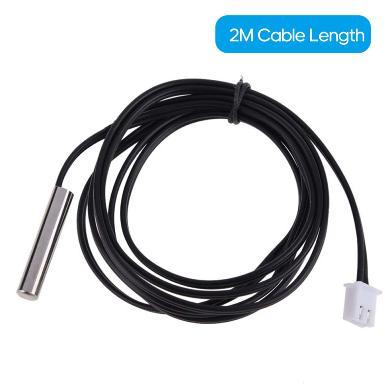 2 M Langer Temperaturfühler, Hochpräzise, Wasserdicht, Ntc 10k/b3435 Thermistor, Temperaturfühlerkabel