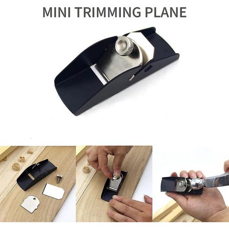 Verstellbarer Mini-handhobel, Verwendet Für Holzbearbeitung Und Modellbau In Der Tischlerei.