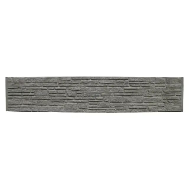 Betonzaun-Platte Montana 200 cm x 38,5 cm x 3 cm