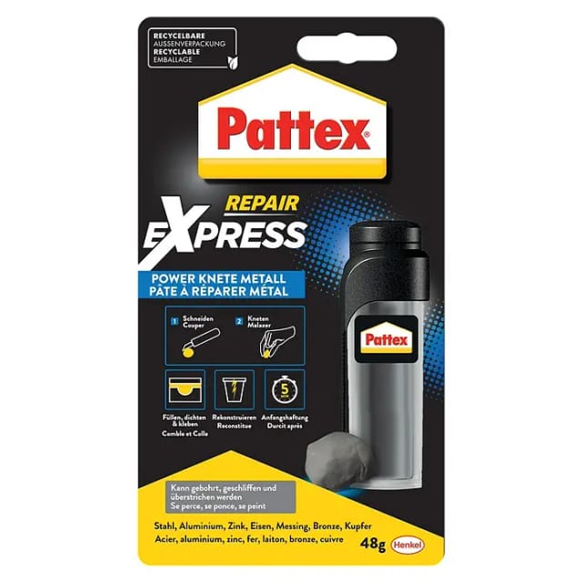 Pattex Power-Knete Repair Express Metall 48 g