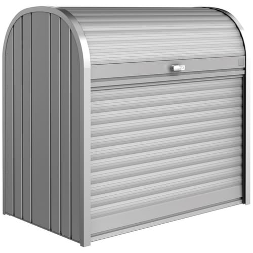 Biohort StoreMax 120 Gartenbox Silber-Metallic