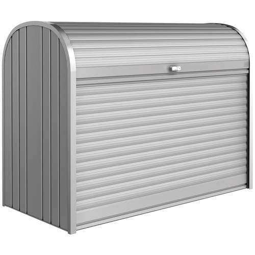 Biohort StoreMax 160 Gartenbox Silber-Metallic