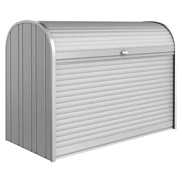 Biohort Garten-Aufbewahrungsbox StoreMax 190 Silber-Metallic