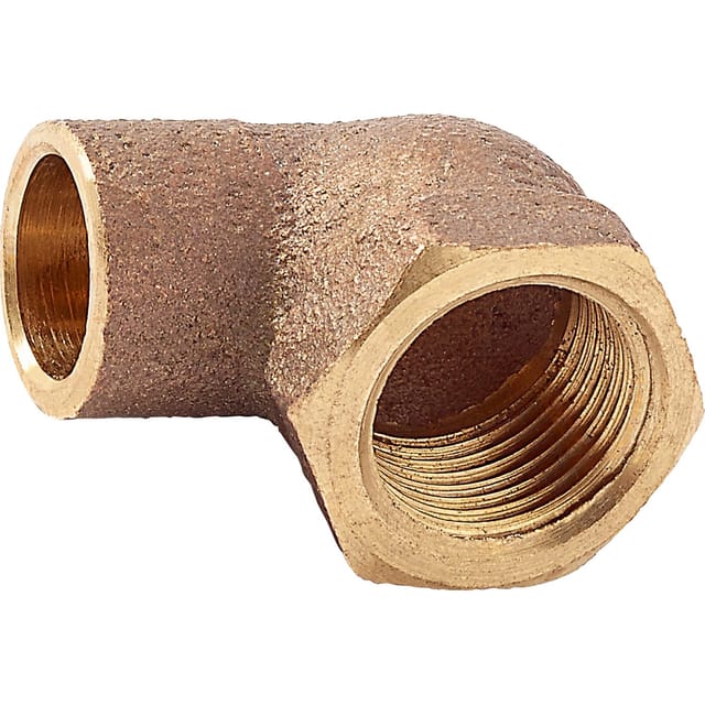 Löt-Winkel Ø 12 mm x 14,9 mm (Rp 3/8) Rotguss