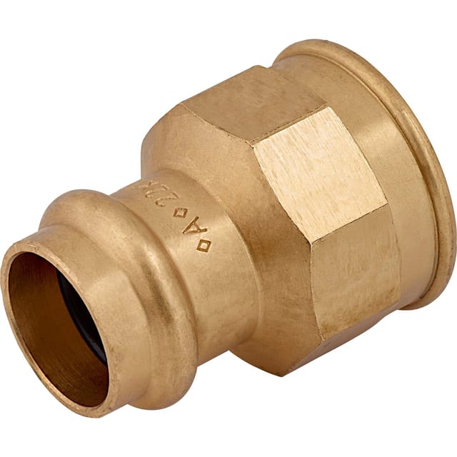 Übergangsmuffe Ø 22 mm x 30,3 mm (Rp 1) Rotguss