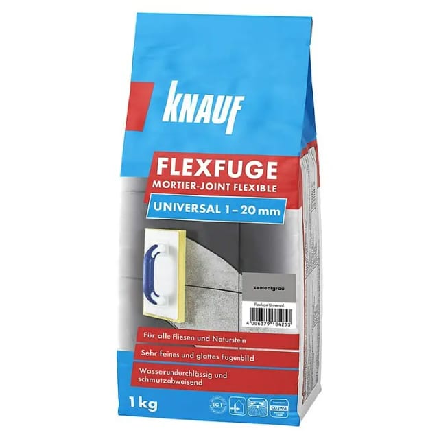 Knauf Flexfuge Universal Zementgrau 1 kg