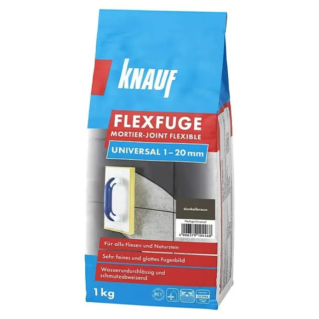 Knauf Flexfuge Universal Dunkelbraun 1 kg