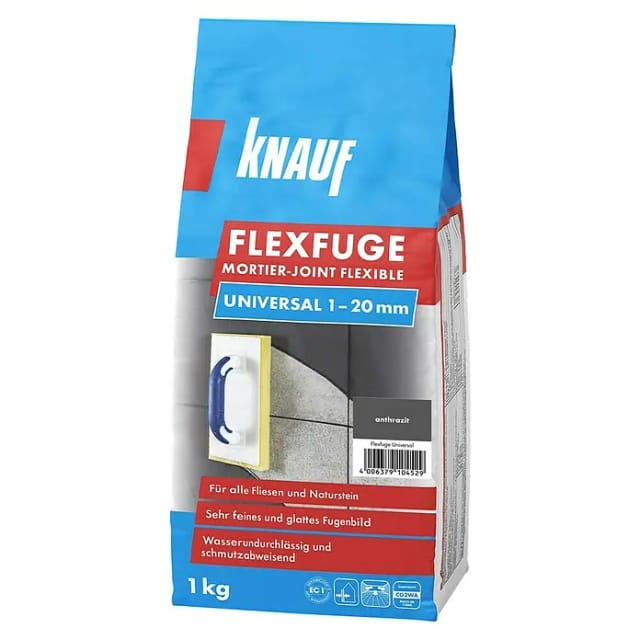 Knauf Flexfuge Universal Anthrazit 1 kg