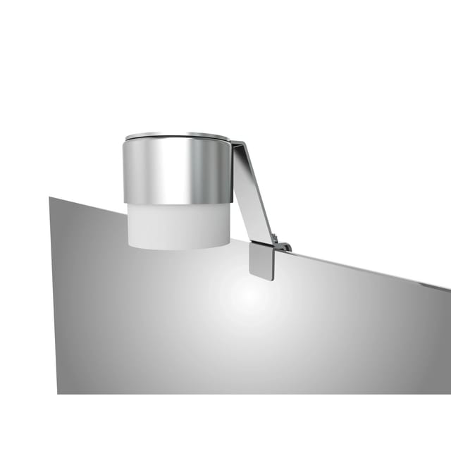 Kristall-Form LED Aufsatzleuchte TopLight II 6,5 cm x 11,5 cm Chrom Matt