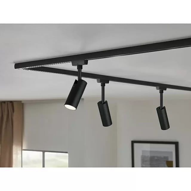Paulmann URail Spot Tubo 1x5W Schwarz matt 230V Metall/Kunststoff 3000K non-dim