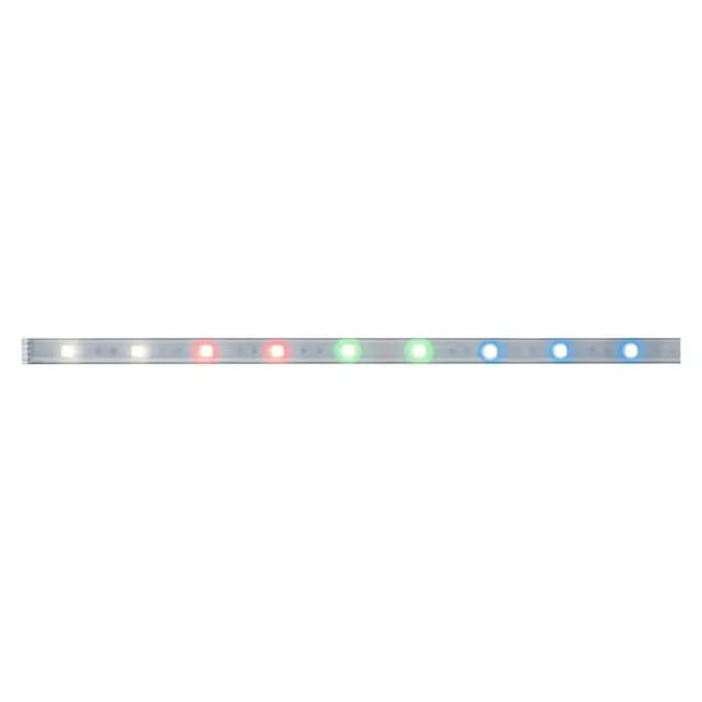 Paulmann MaxLED 250 Stripe 1 m RGBW IP44 Cover 3000K 7W 24V Silber Kunststoff