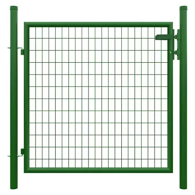 T & J Einzeltor inkl. Pfosten Strong Grün 125 cm x 123 cm