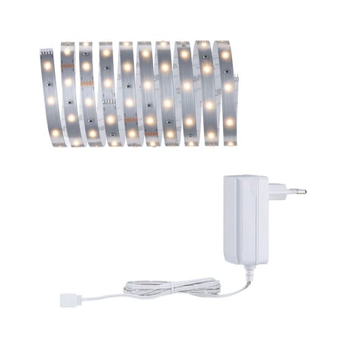 Paulmann MaxLED 250 Basis-Set 3 m Warmweiß IP20 2700K 12W 230/24V Silber