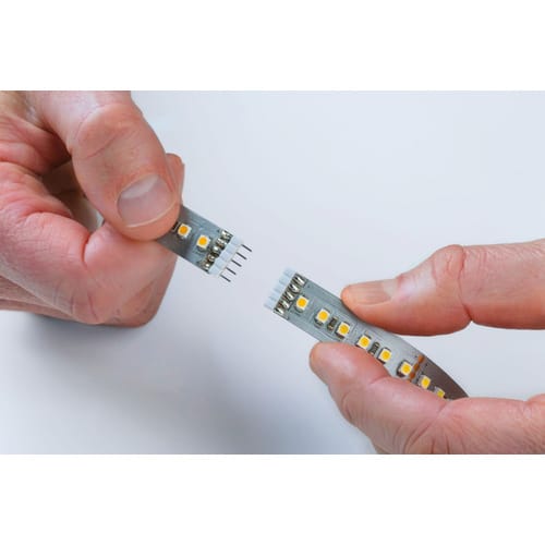 Paulmann MaxLED 250 Stripe 2,5 m Warmweiß IP20 2700K 10W 230/24V Silber