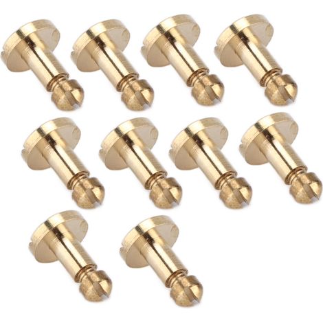 Bindeschrauben, Leicht Zu Binden Und Zu Lösen, 6,5 X 7 Mm (10er-packung)
